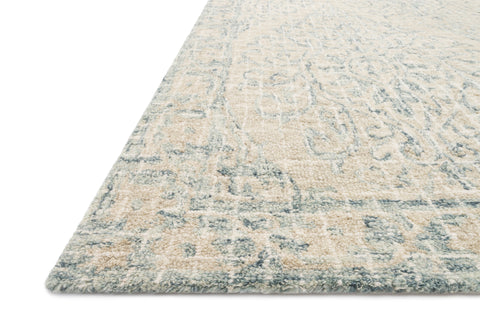 Tatum Natural / Sky 9'-3" x 13' Area Rug - TW-05 - 9'-3" x 13'