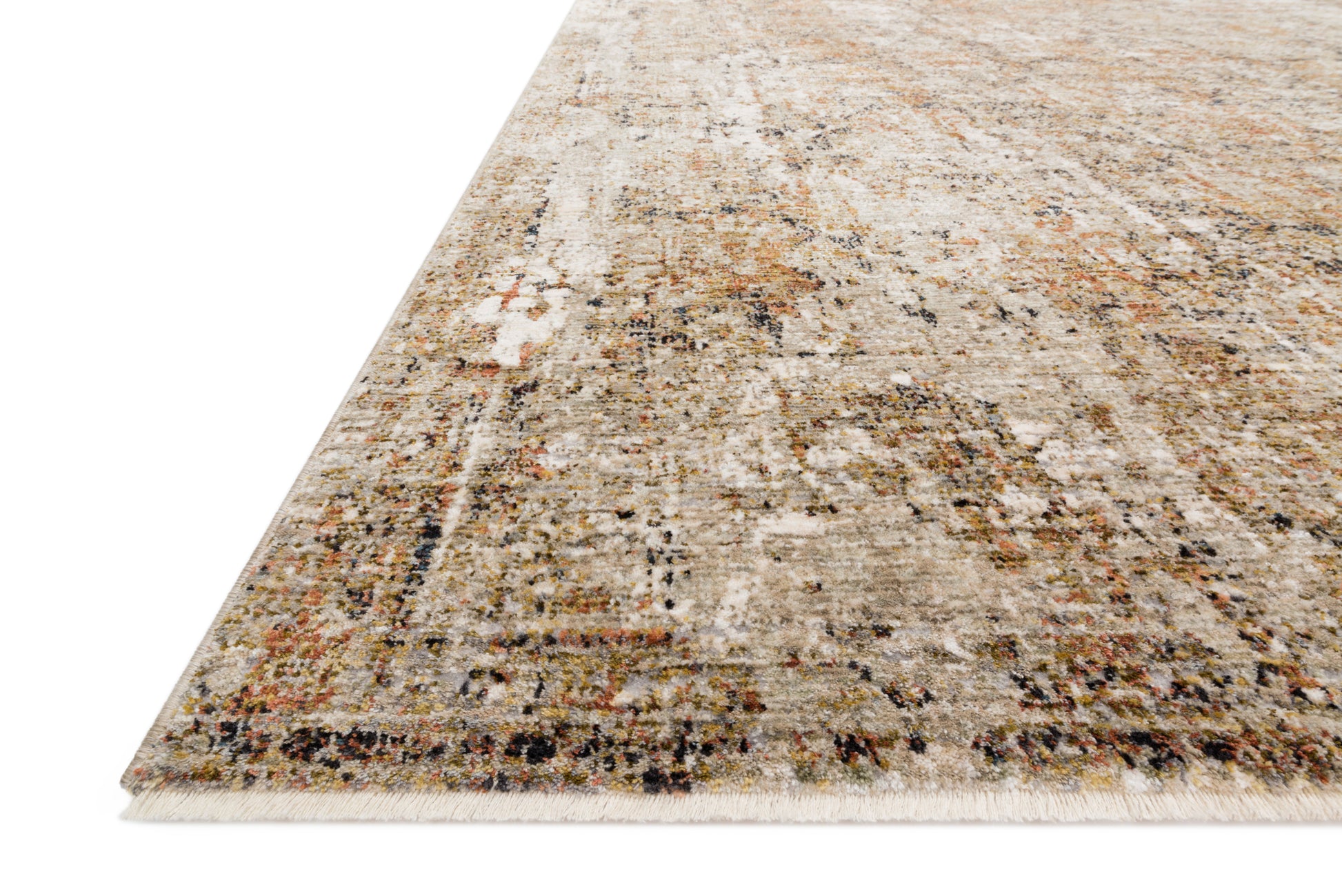 Theia Taupe / Gold 11'-6" x 16' Area Rug - THE-02 - 11'-6" x 16'