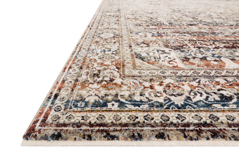 Theia Taupe / Brick 11'-6" x 16' Area Rug - THE-05 - 11'-6" x 16'