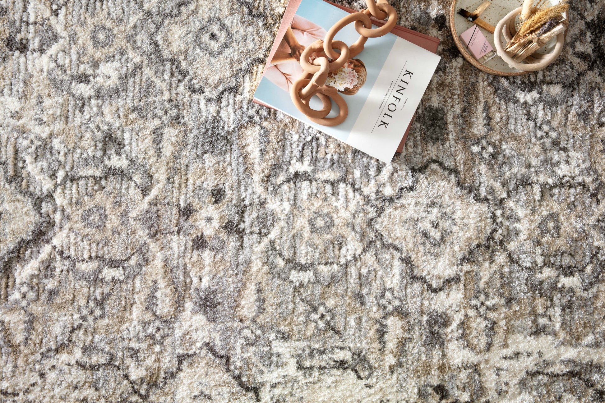 Theory Natural / Grey 9'-6" x 13' Area Rug - THY-03 - 9'-6" x 13'
