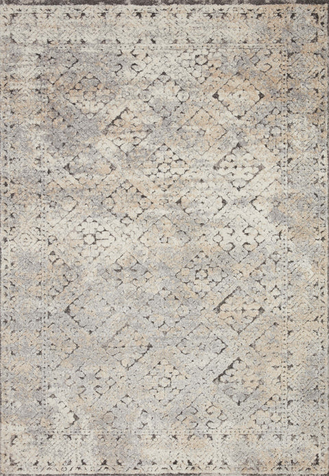 Theory Grey / Sand 9'-6" x 13' Area Rug - THY-05 - 9'-6" x 13'