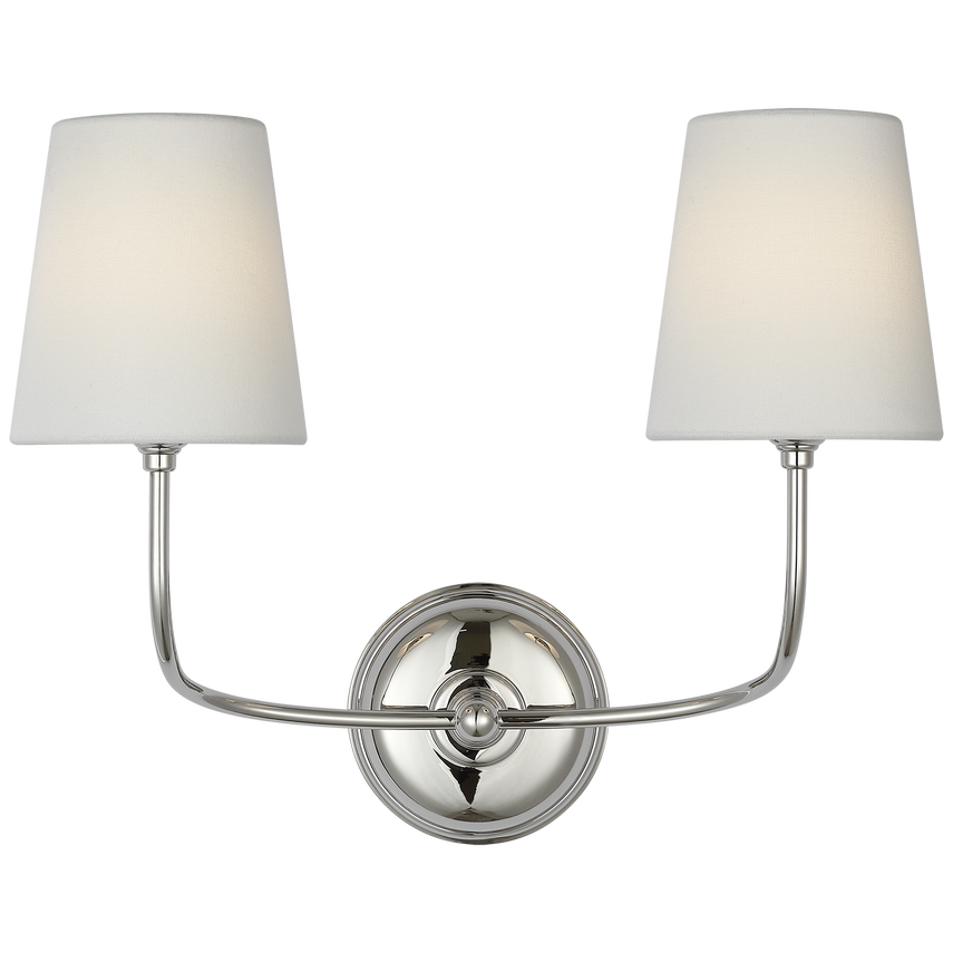 Vendome 16" Cordless Double Sconce
