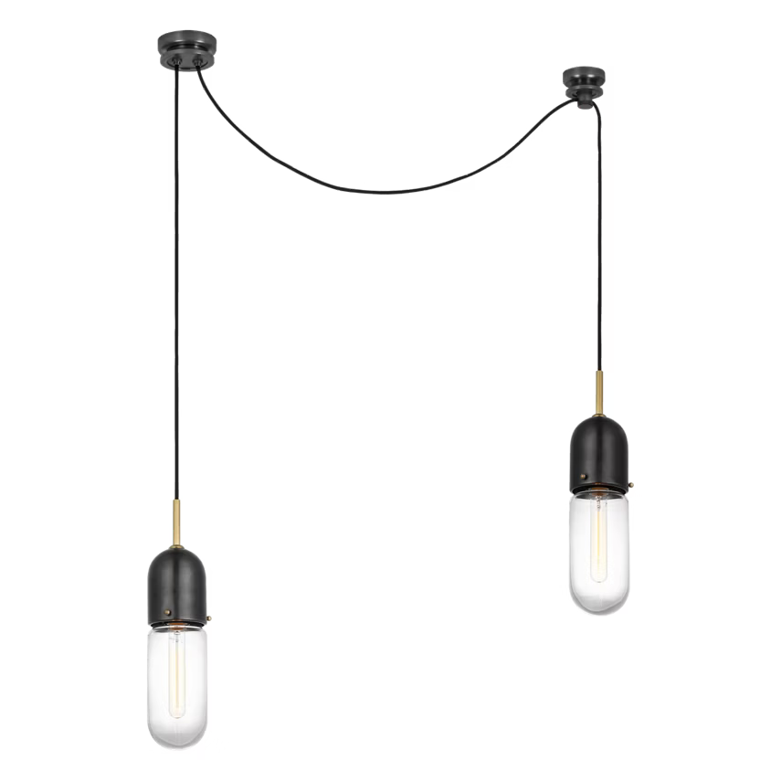 Junio 2-Light Chandelier