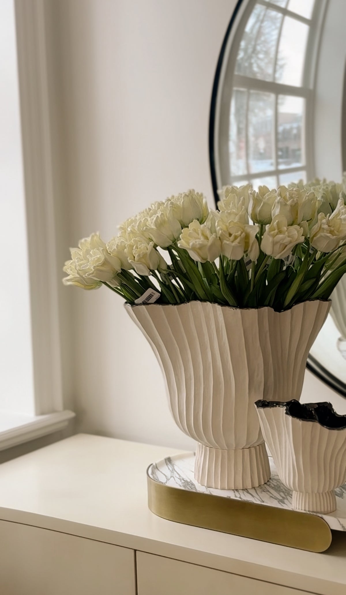 18" Ruffled Tulip Bundle