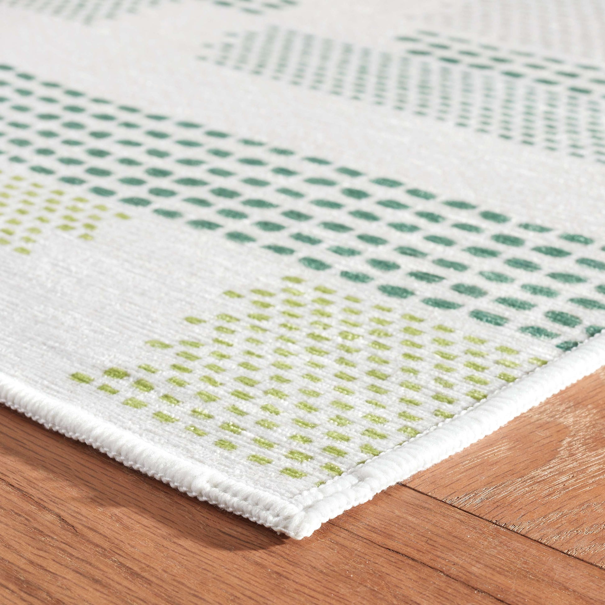 Tread Lightly Green Machine Washable Rug - DA2201 - 8x10