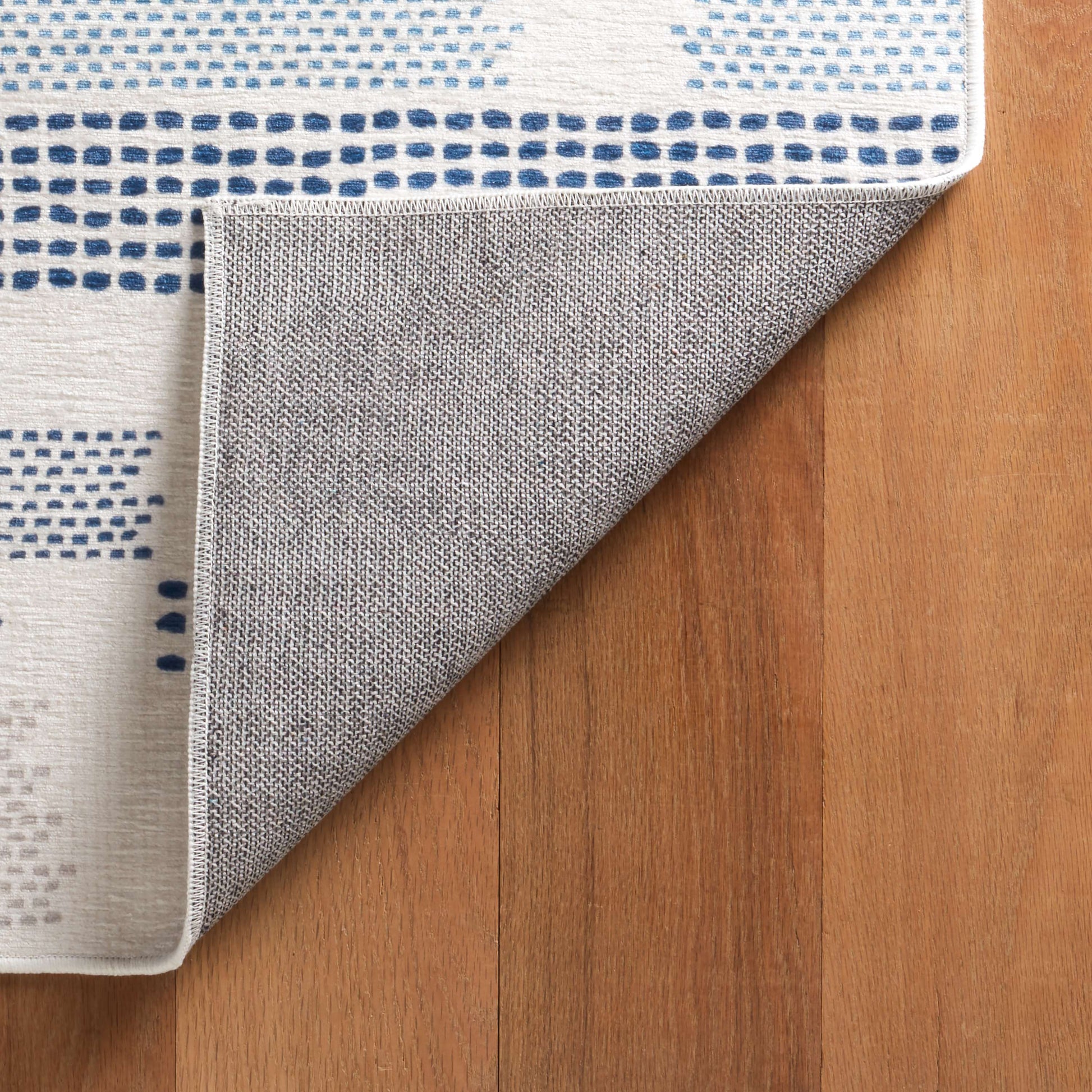 Tread Lightly Navy Machine Washable Rug - DA2202 - 8x10