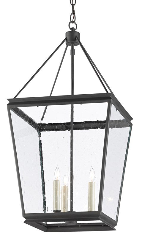 Olive Iron Lantern