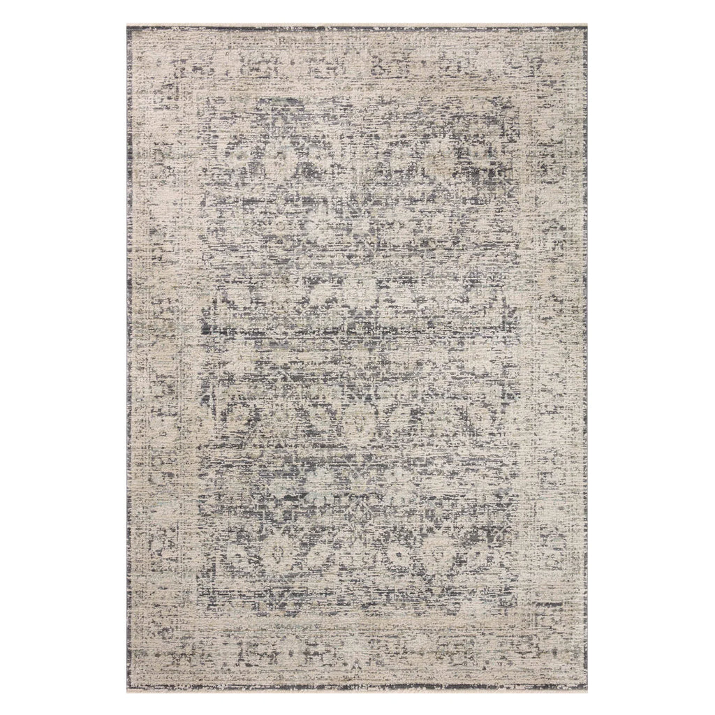 Amber Lewis x Loloi, Alie Rug, Charcoal / Beige