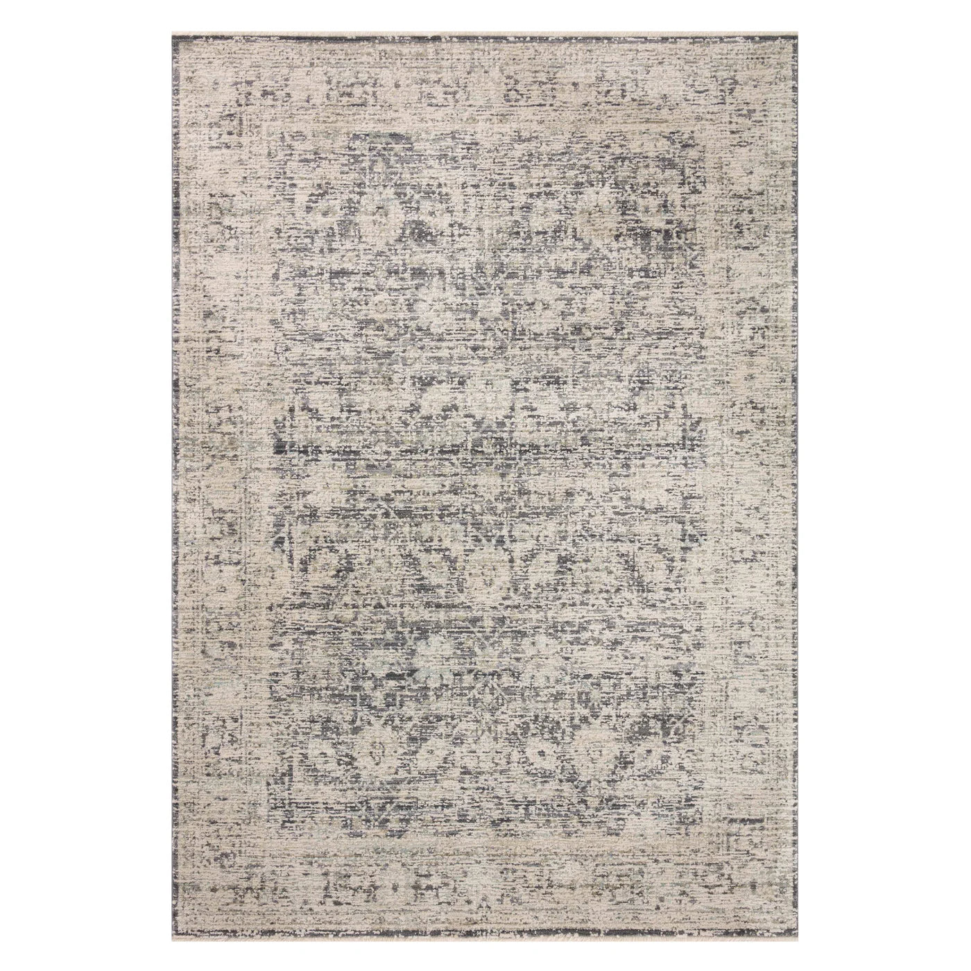 Amber Lewis x Loloi, Alie Rug, Charcoal / Beige