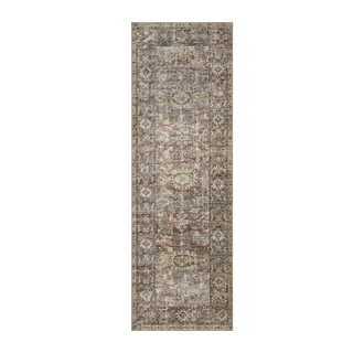 Amber Lewis x Loloi Georgie Bordeaux / Antique Rug