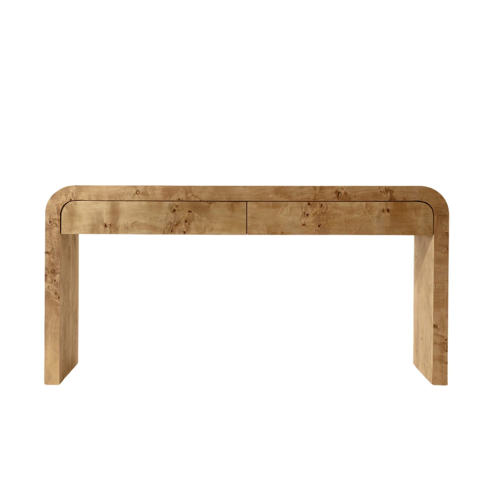 Harrod Burl Console Table