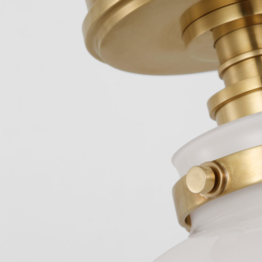Parkington 10" Globe Flush Mount