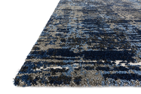 Viera Dark Blue / Grey 8'-11" x 12'-5" Area Rug - VR-09 - 8'-11" x 12'-5"