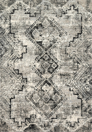 Viera Grey / Black Rug