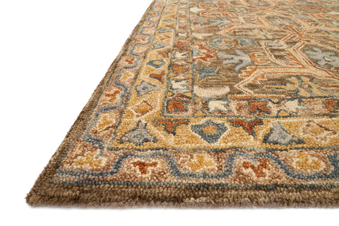 Victoria Walnut / Multi 9'-3" x 13' Area Rug - VK-01 - 9'-3" x 13'