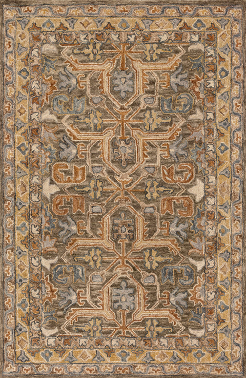 Victoria Walnut / Multi 9'-3" x 13' Area Rug - VK-01 - 9'-3" x 13'