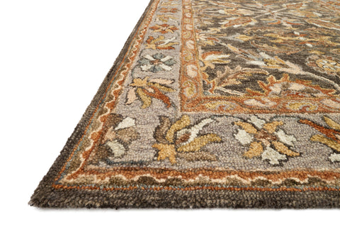 Victoria Dk Taupe / Grey 9'-3" x 13' Area Rug - VK-06 - 9'-3" x 13'