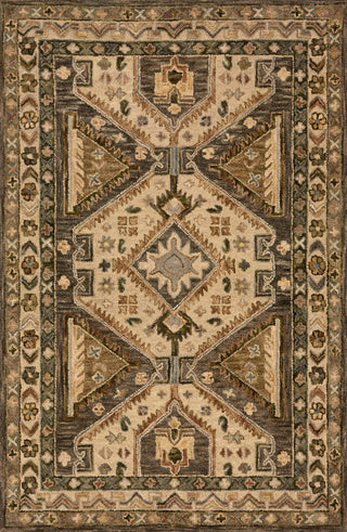 Victoria Walnut / Beige Rug
