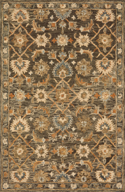 Victoria Dk Taupe / Multi 9'-3" x 13' Area Rug - VK-08 - 9'-3" x 13'