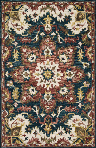 Victoria Teal / Raspberry Rug