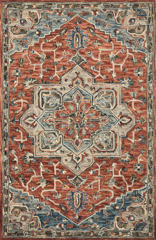Victoria Red / Multi Rug