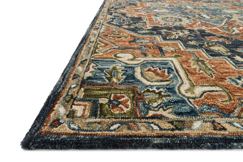 Victoria Rust / Multi 9'-3" x 13' Area Rug - VK-16 - 9'-3" x 13'