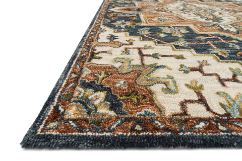 Victoria Blue / Multi 9'-3" x 13' Area Rug - VK-19 - 9'-3" x 13'