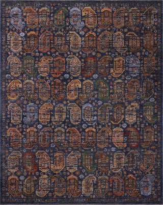 Winchester Navy / Multi Rug
