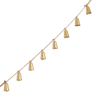 Shimmer Gold Bell Garland