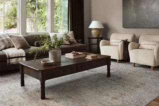 Amber Lewis x Loloi Zuma Silver / Multi Rug