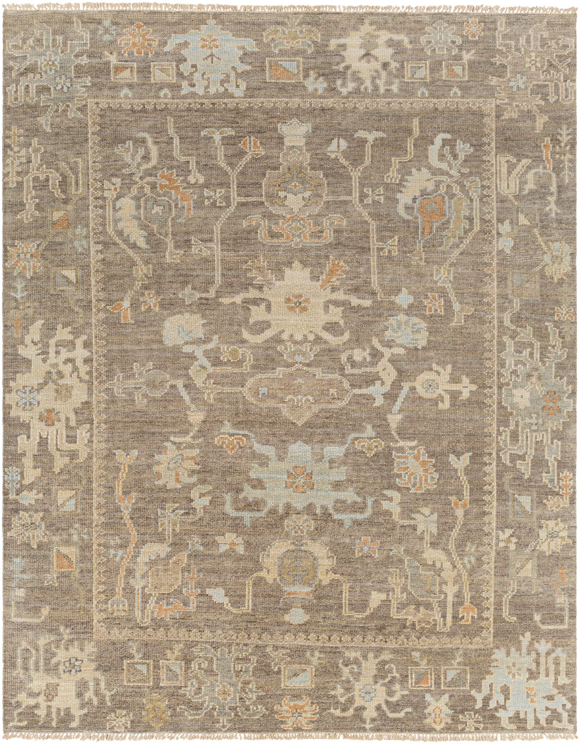 Antalya Dark Brown Rug