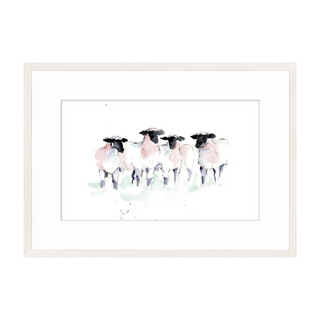 Watercolour Sheep