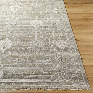 Almeria Floral Light Brown Rug
