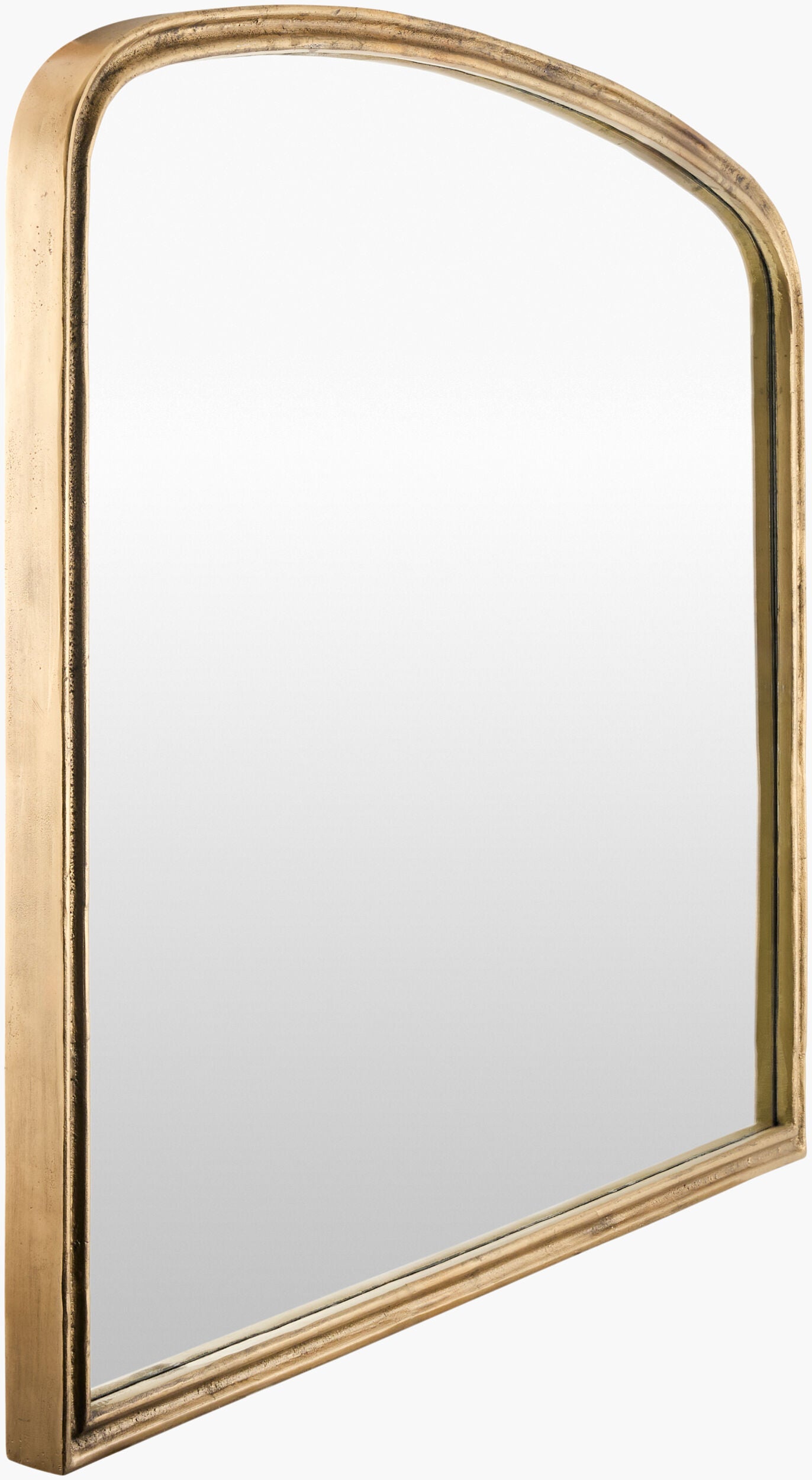 Arch Brass Mirror