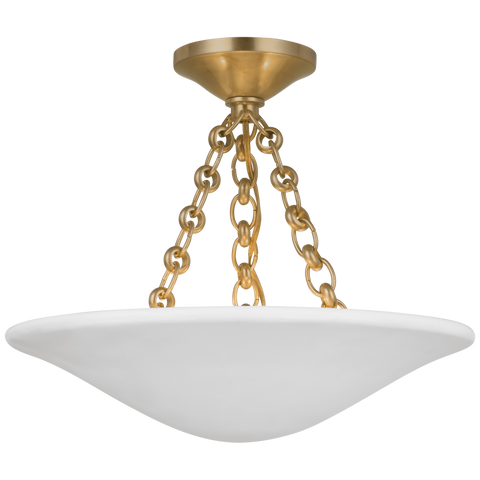 Mollino 16" Semi Flush Mount