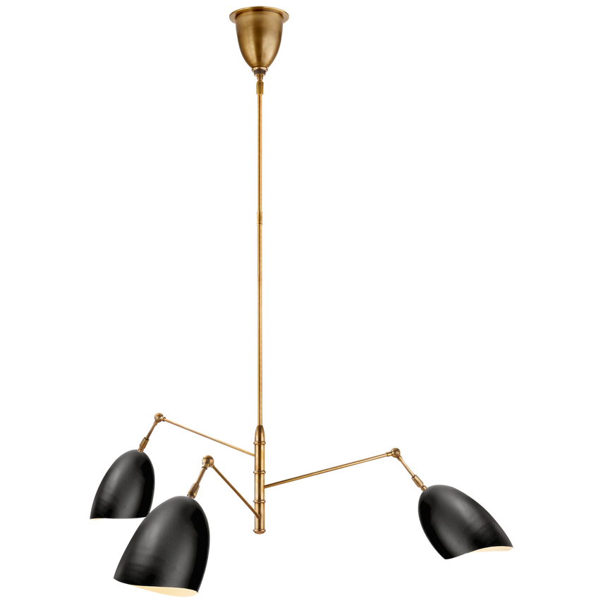 Sommerard Medium Triple-Arm Chandelier