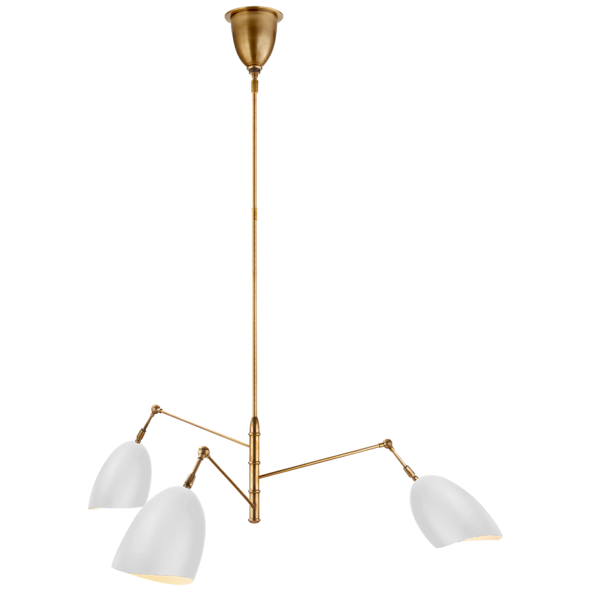 Sommerard Medium Triple-Arm Chandelier