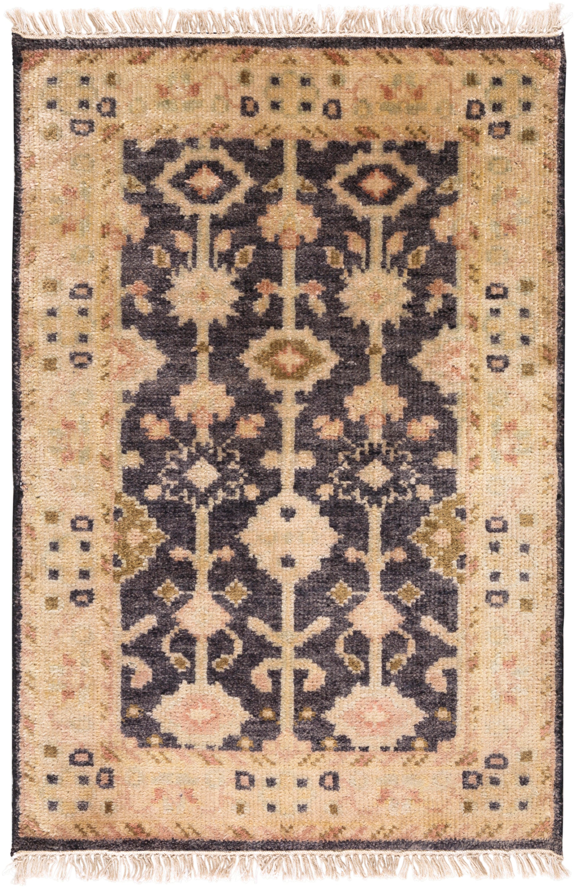 Antique Black Rug