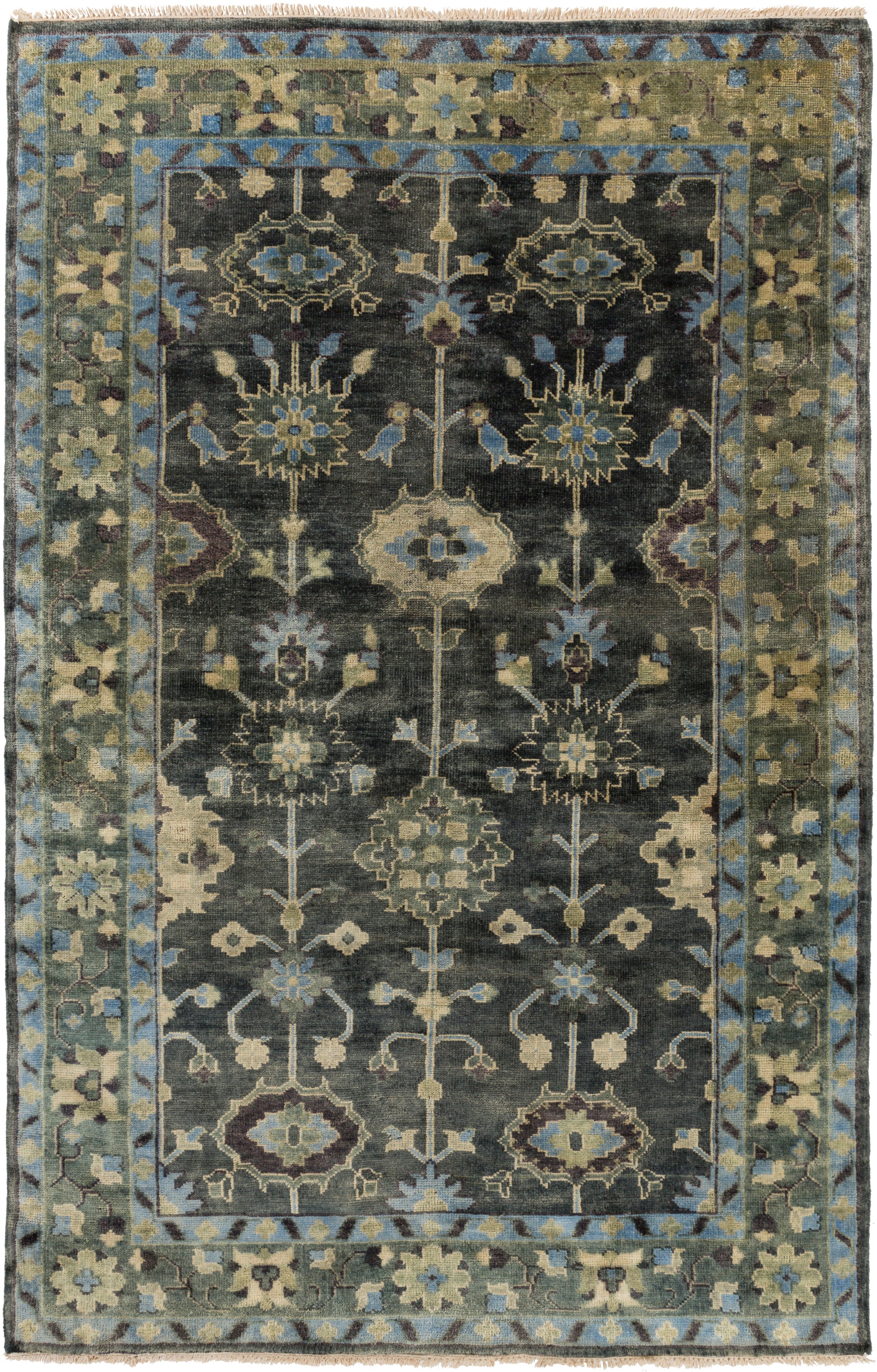 Antique Medium Green Rug
