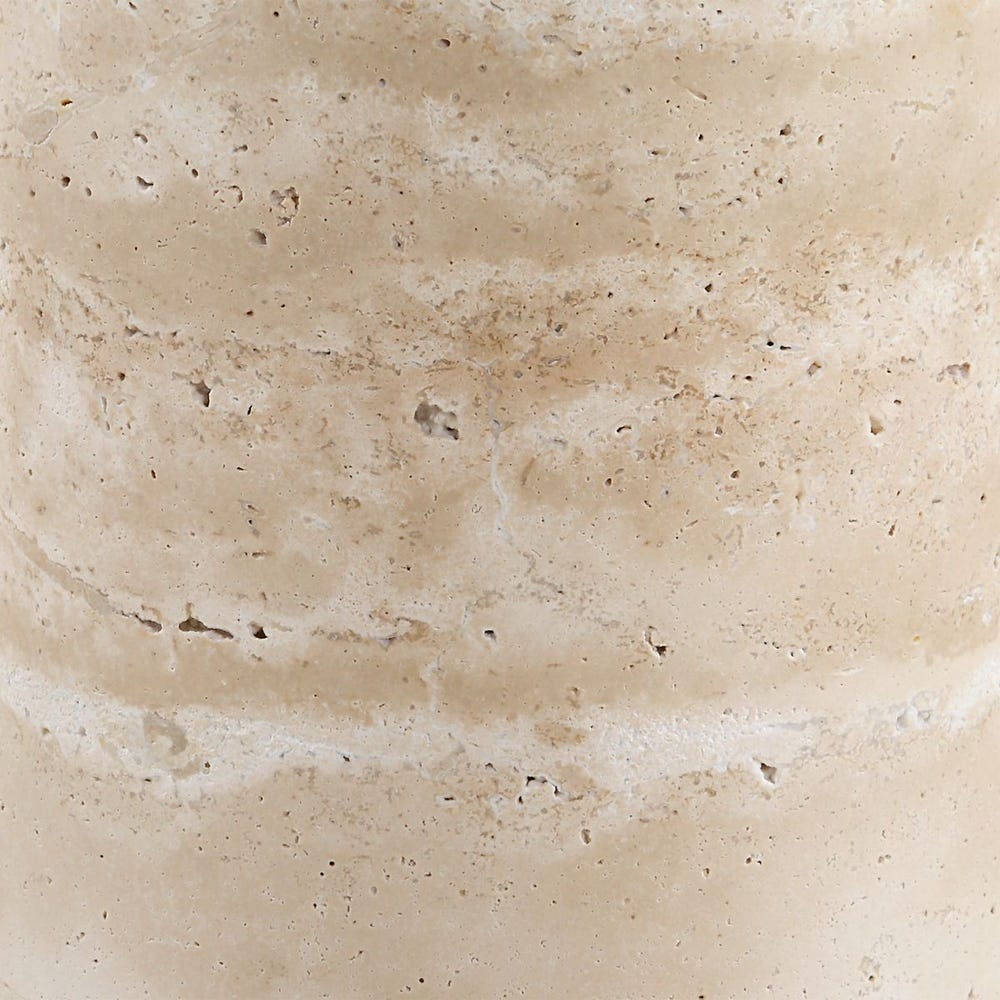 Mila Travertine Side Table