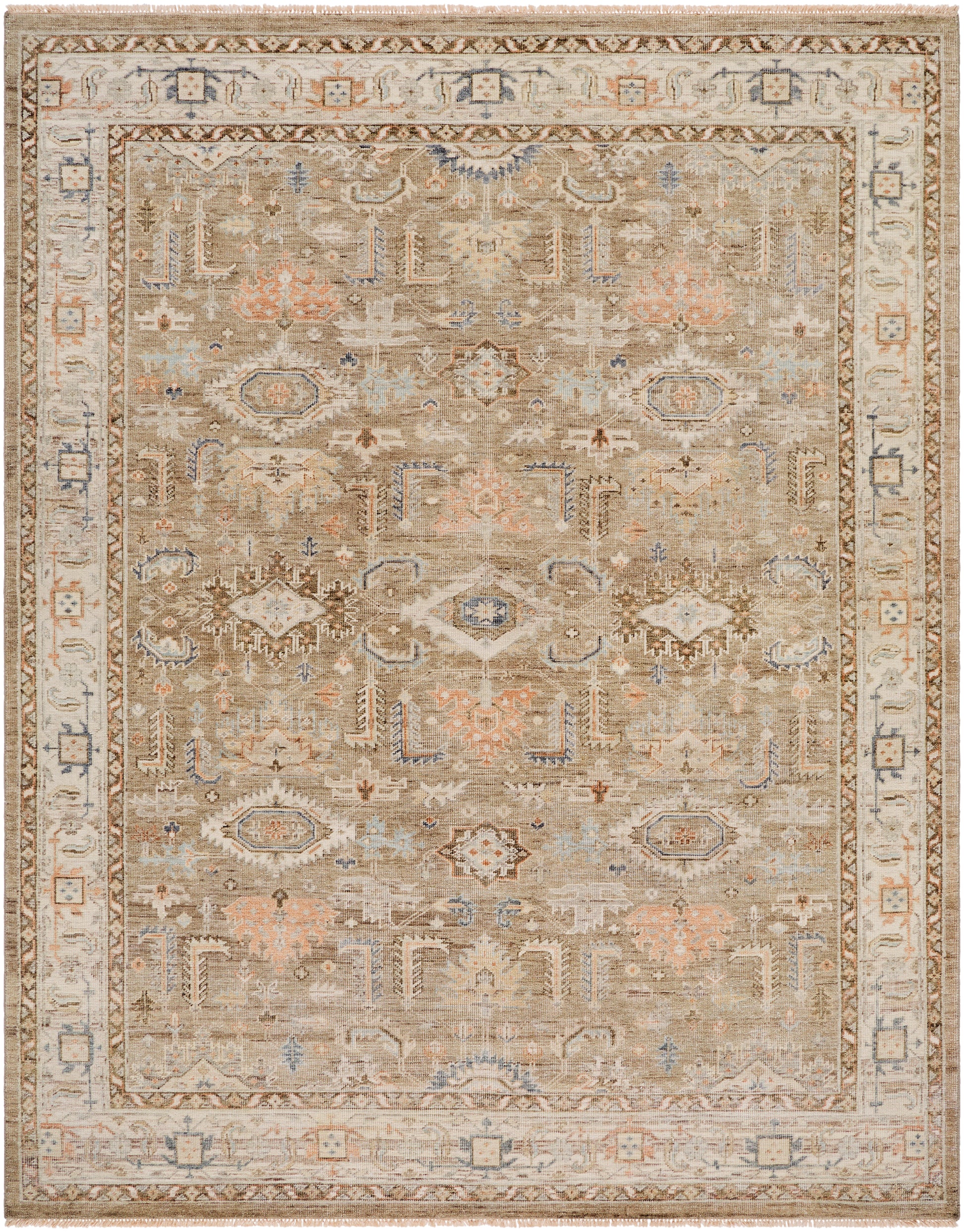 Bijar Taupe Rug