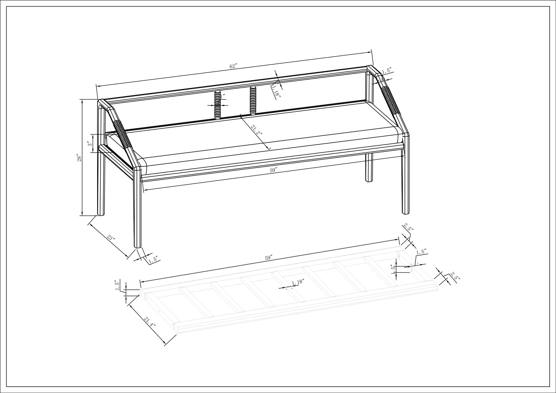 Daphne Bench