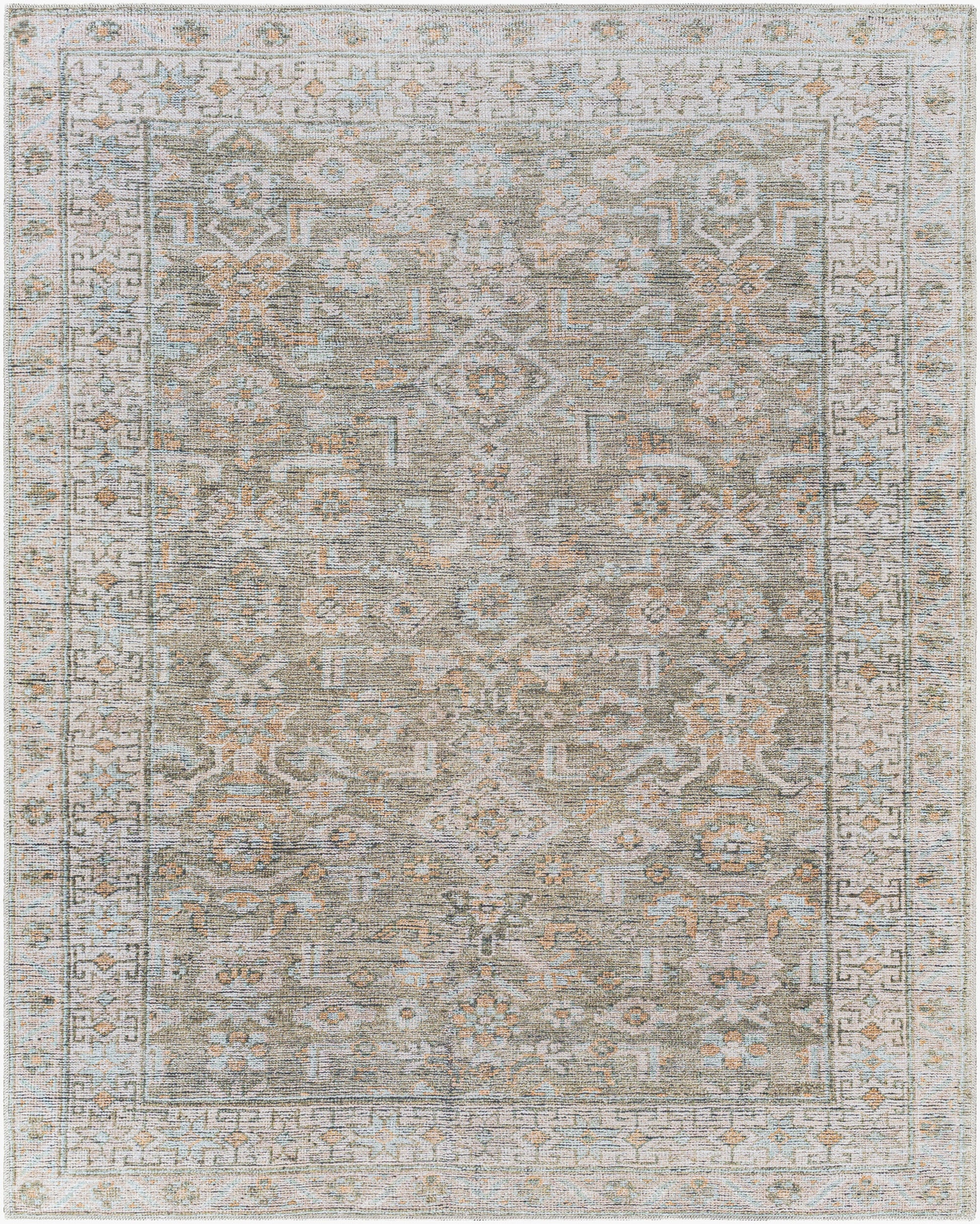 Flora Rug, Machine Washable