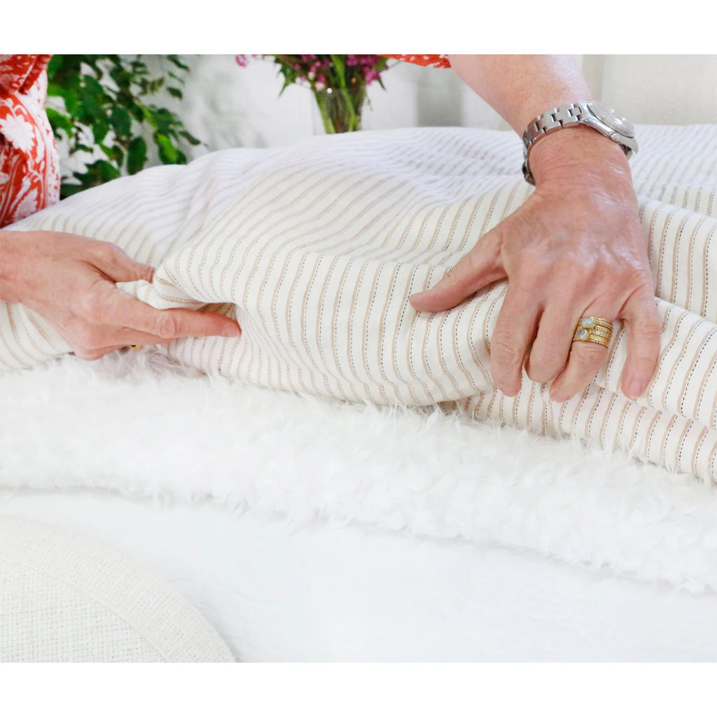 Lilly Ticking Duvet Cover