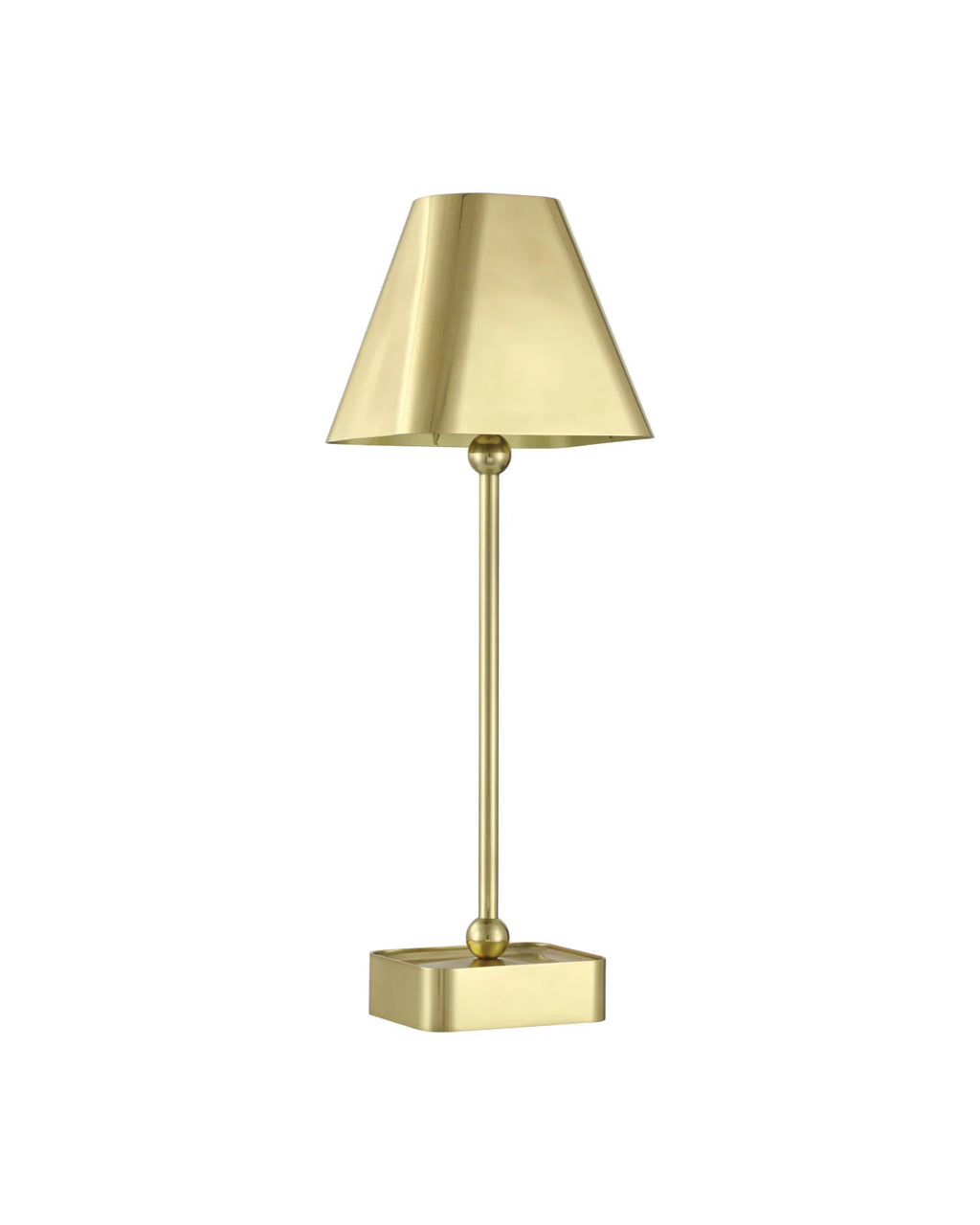 Gadabout Brass Cordless Table Lamp