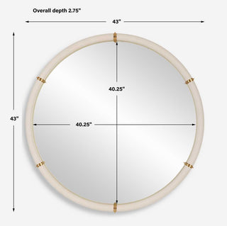 Topi Round Mirror