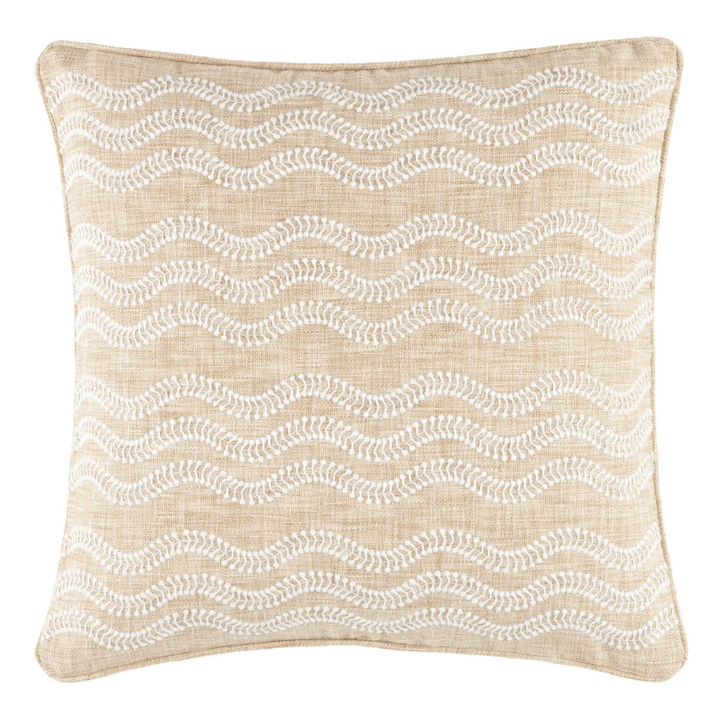 Scout Embroidered Indoor/Outdoor Decorative Pillow