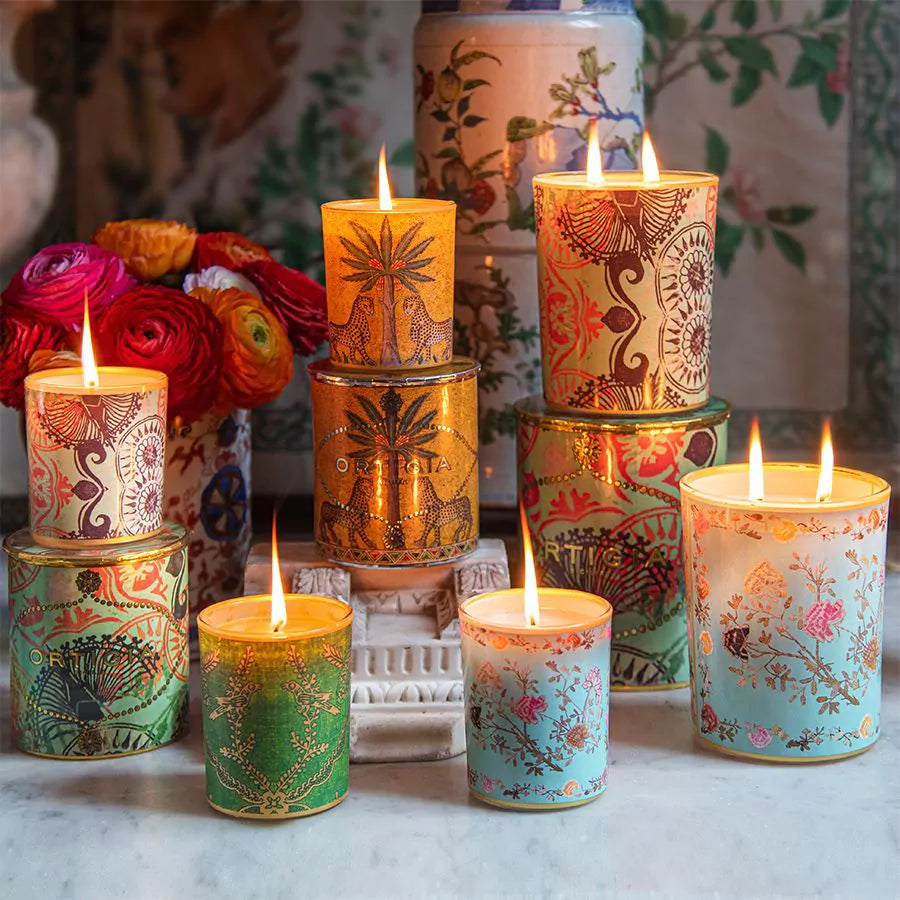 Zagara Decorated Candle