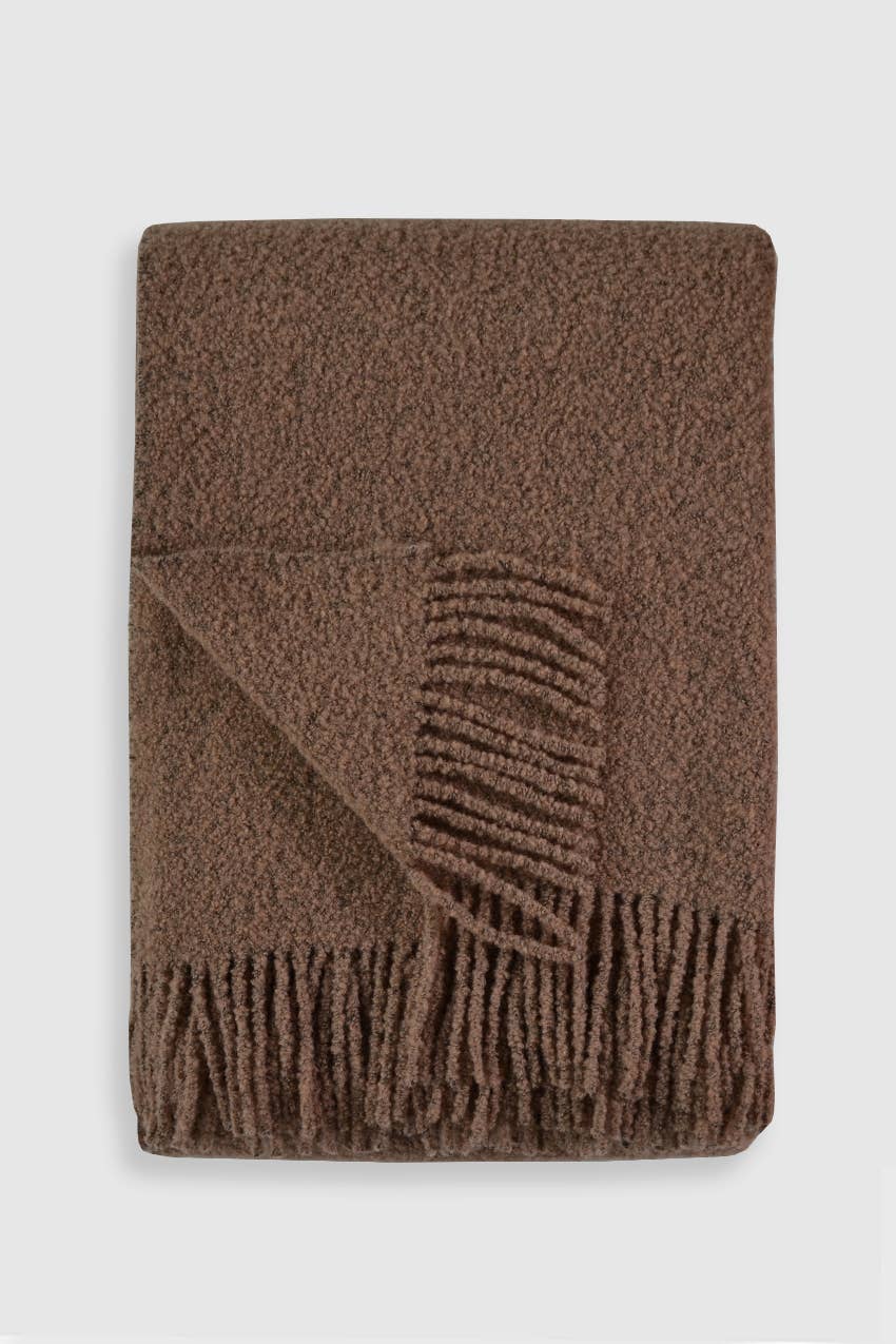 Jones Boucle Throw
