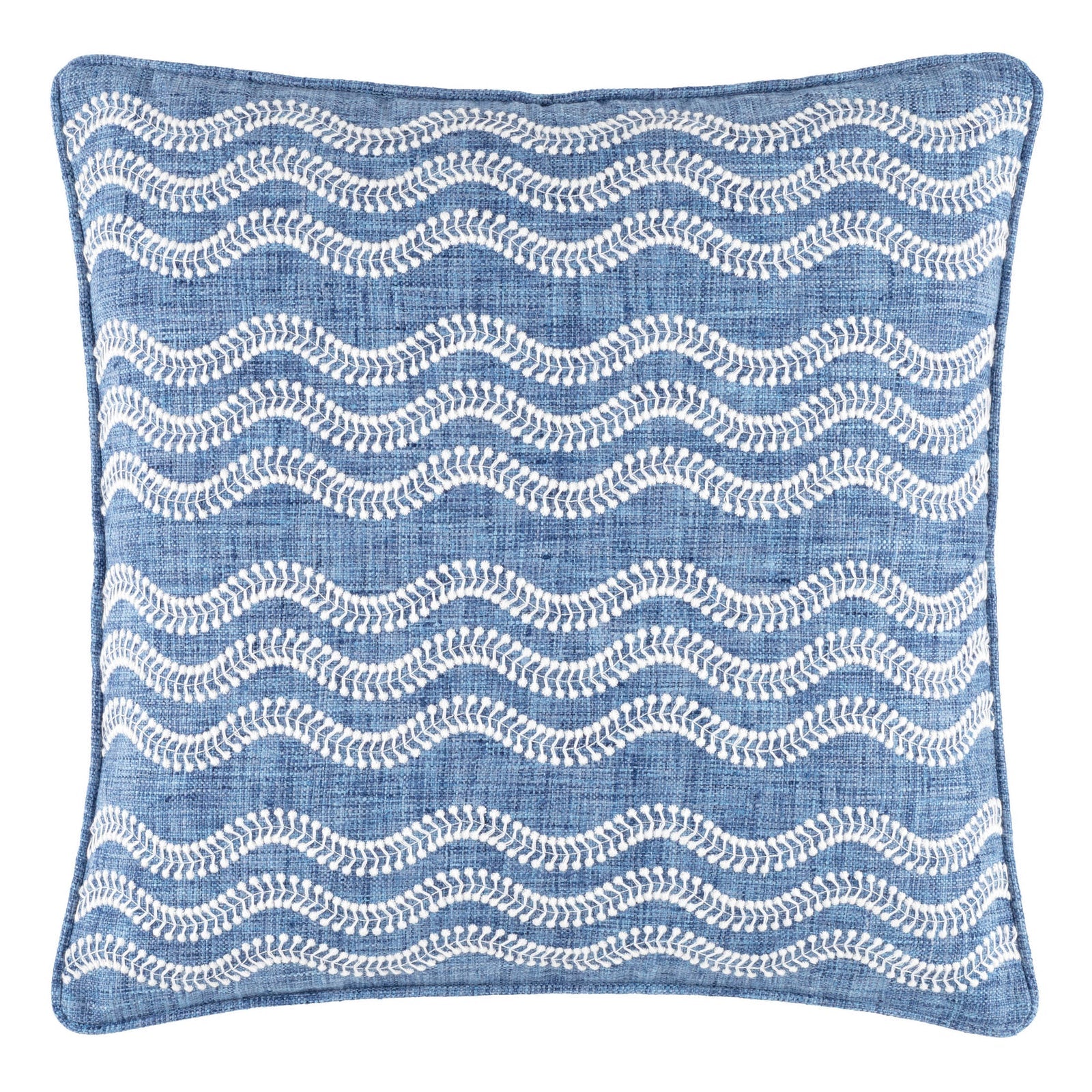 Scout Embroidered Indoor/Outdoor Decorative Pillow